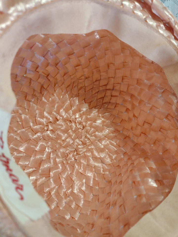 Lot of 5 Vintage Women's Hats  1950s–90s Straw & Feather  Betmar, Valerie, Union - Image 4 of 4