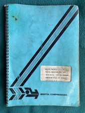 Bristol Pneumatic Ltd Tractor Compressor  MF4 Instructions & Parts List Manual