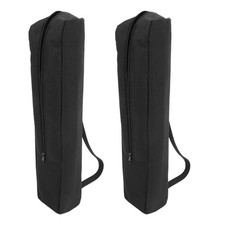 2 Pcs Tripod Case Bag Mic Stand Light Equipment Carry Camera Carrying