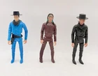LOT of 3 RARE PLASTIMARX ATREVIDOS DINAMICOS JOHNNY WEST  7" FIGURES MARX