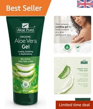 Cruelty-Free Aloe Vera Gel 200 ml - Organic Skin Therapy for Dryness & Scars