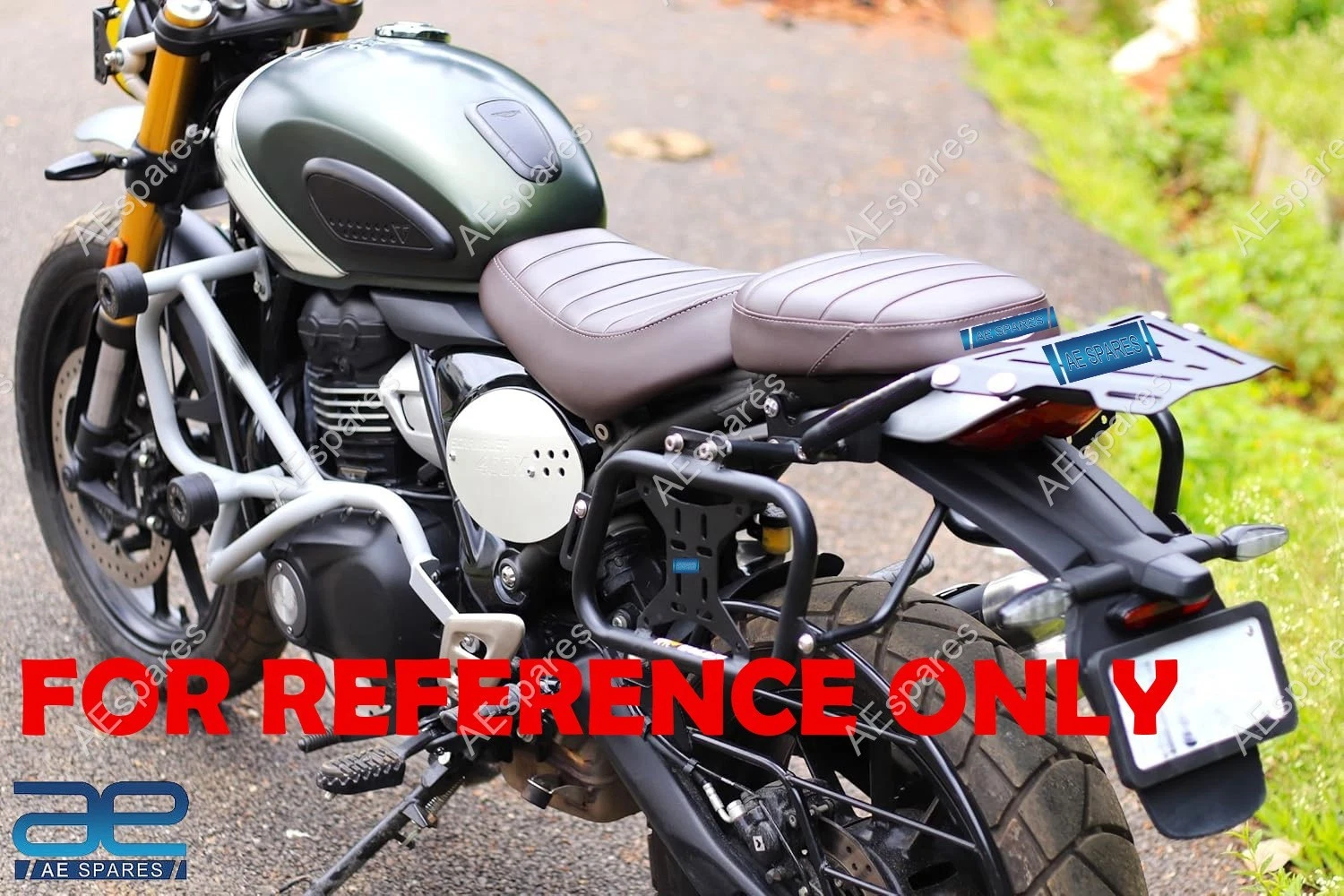 Luggage Carrier Saddle Stay Fits For Triumph Speed 400 Scrambler 400 X view 5