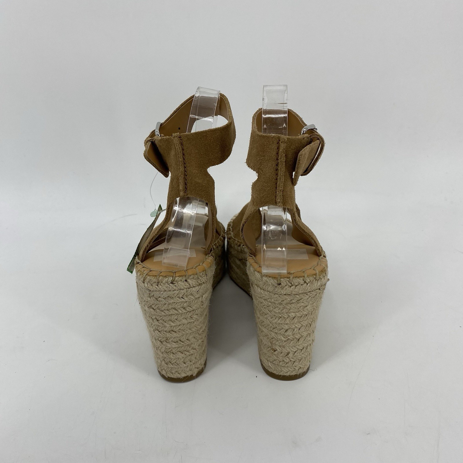 Dolce Vita Tan Leather Wedges Shayla Sandals Size 6M EUC