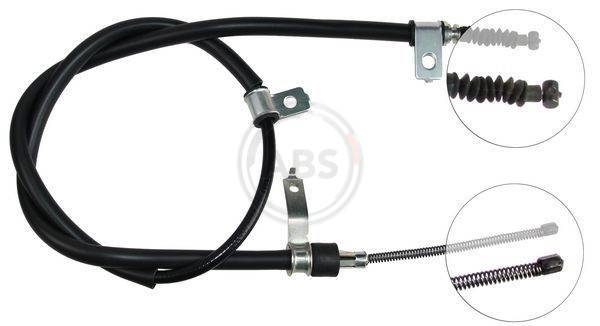 A.B.S.-OE K10458-OE Cable Pull, parking brake for DAIHATSU