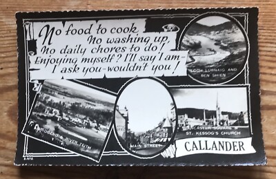 Callander Schottland Vintage Postkarte P 159