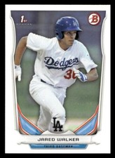 2014 Bowman Draft #DP130 Jared Walker Rookie Los Angeles Dodgers