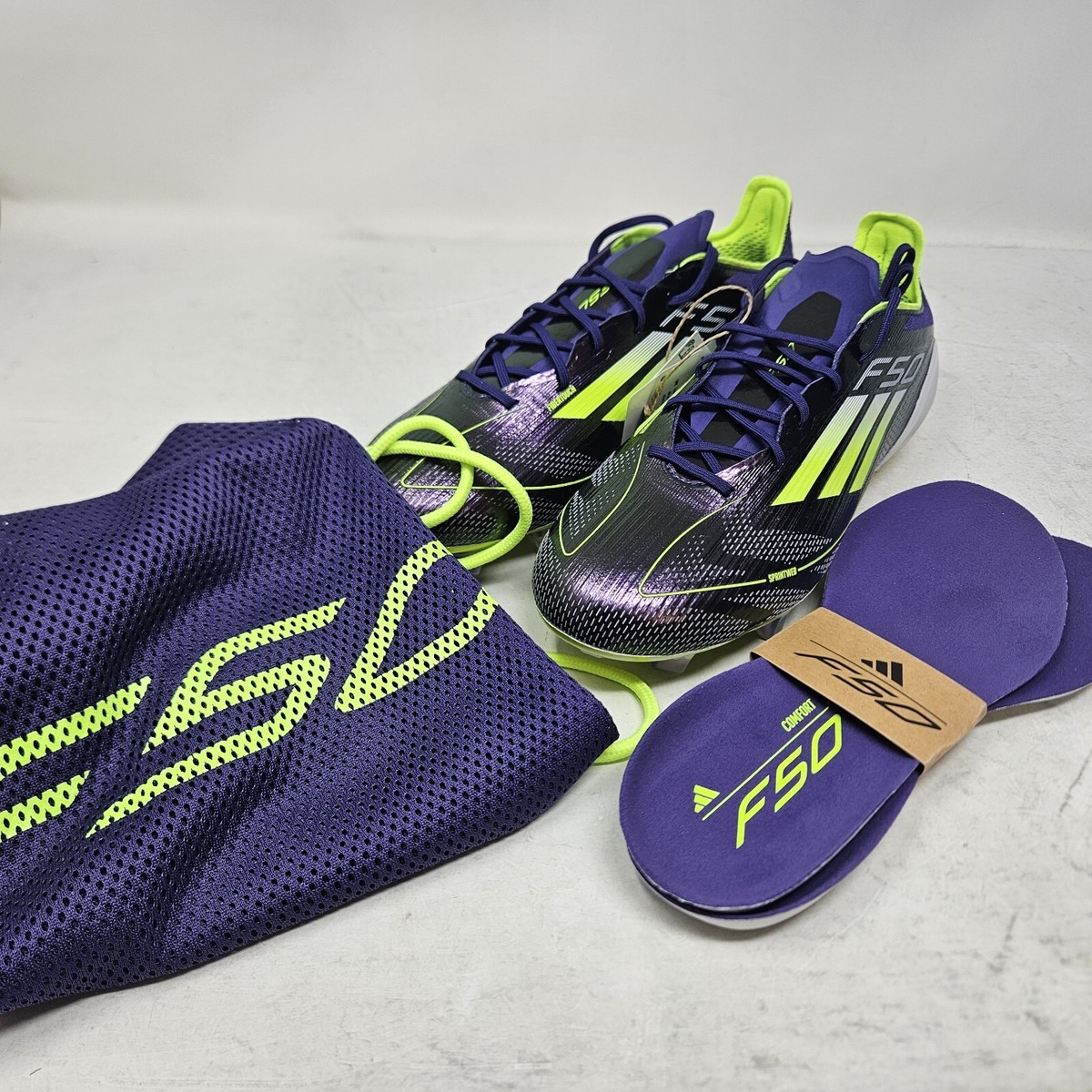 Adidas F50 Elite Fast Reborn FG Soccer Cleats / IF4257 Adidas F50 Elite Fast Reborn FG Soccer Cleats / IF4257