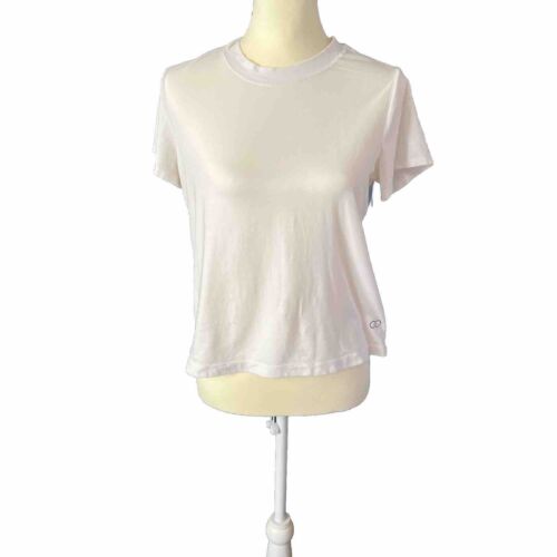 CALIA By Carrie Underwood Women’s White Athletic Stretchy Shirt Size Large - Afbeelding 1 van 7
