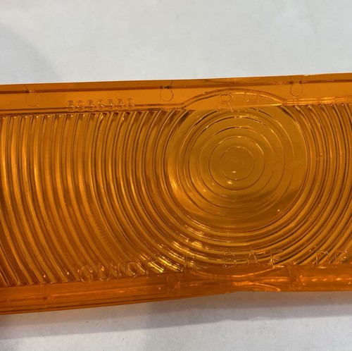 1965 Chevrolet Chevy II/Nova Amber Parking Light Lens Pair, A3045 - Foto 4 di 7