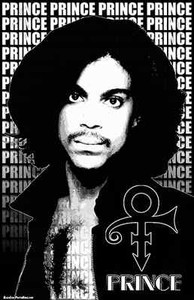 PRINCE # 3 11x17 /"Black Light/" Poster
