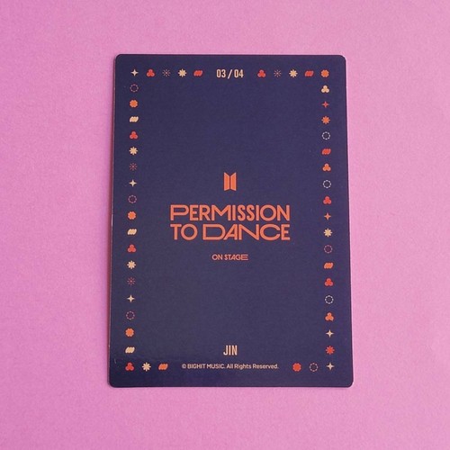 BTS Photo card PTD ON STAGE Mini Photo Card Permission To Dance Official PC - Picture 87 of 143