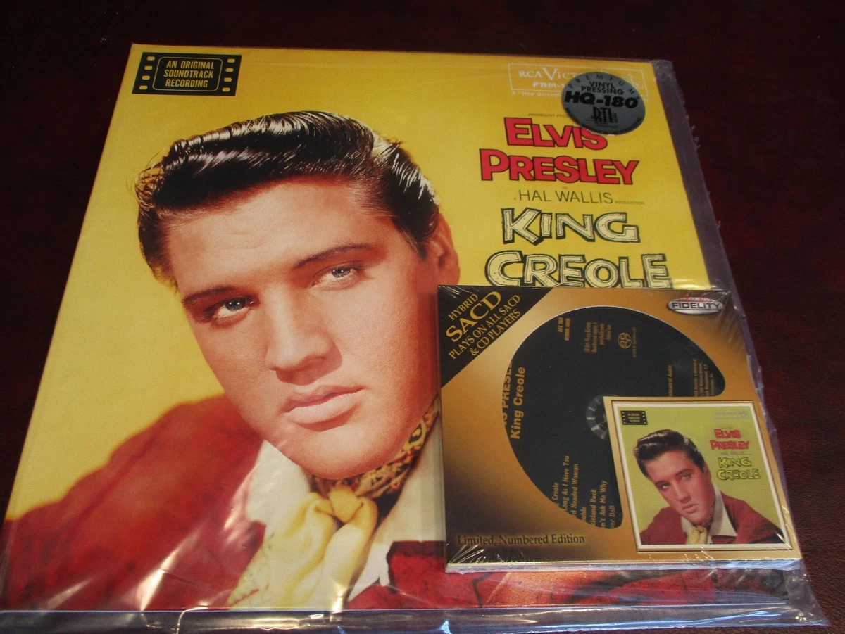 ELVIS PRESLEY KING CREOLE LIMITED EDITION 180 GRAM AUDIOPHILE LP + SACD SET 829421188407 | eBay