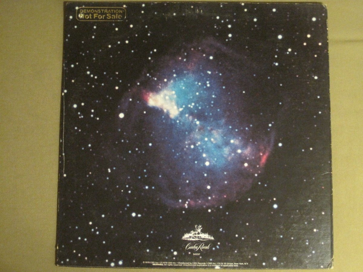 JAMES VINCENT SPACE TRAVELER LP OG '76 CARIBOU PROMO PZ