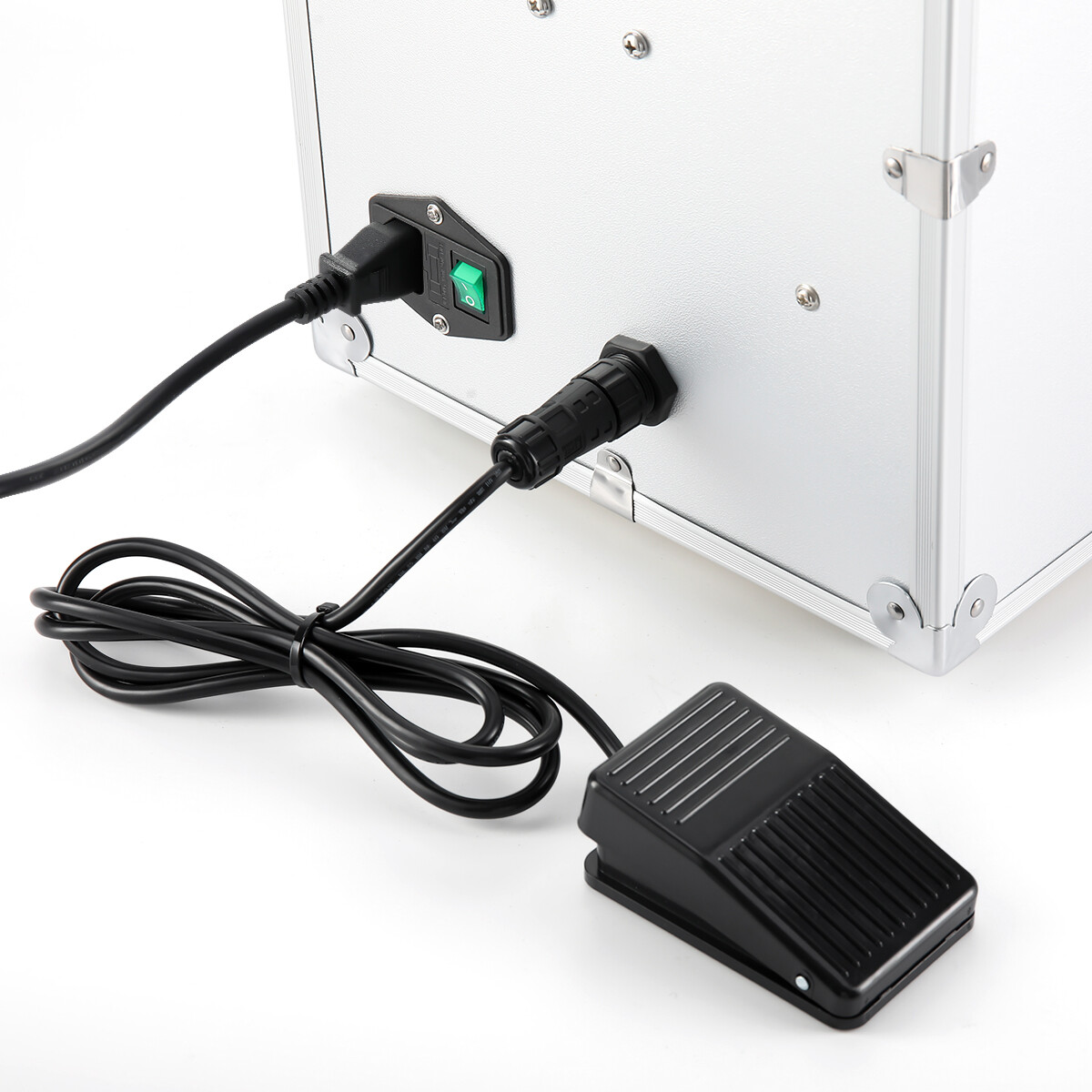 Portable Dental Unit Delivery Cart Air Compressor/Low Speed Handpiece Kit 4Holes