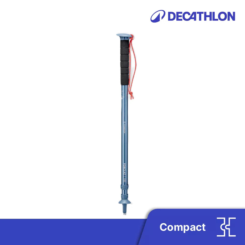 Decathlon Trekking/Hiking Pole Stick MT100 (Adjustable Push-Pin