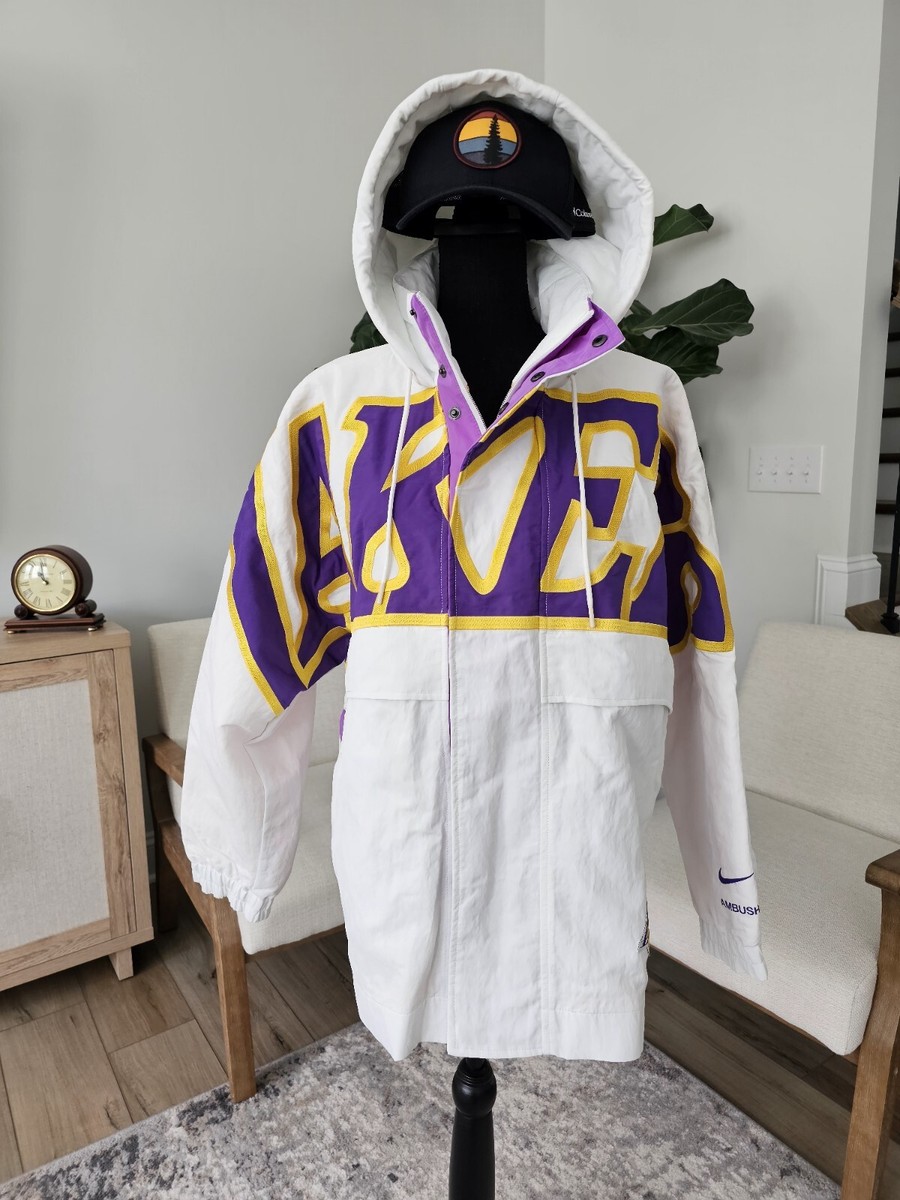 NIKE✖️AMBUSH✖️LAKERS ダウンジャケット Nike x Ambush Lakers | Jacket | XL | White | Style: DB1617