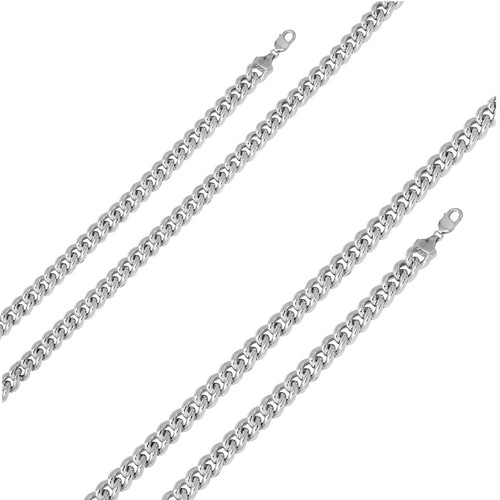 .925 Sterling Silver Rhodium Plated 