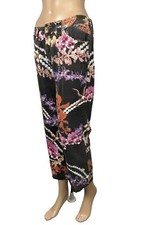 Vintage Just Cavalli Floral Printed Crop Pants size 28
