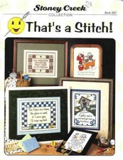 CROSS STITCH STONEY CREEK COLLECTION THAT'S A STITCH BOOK 287