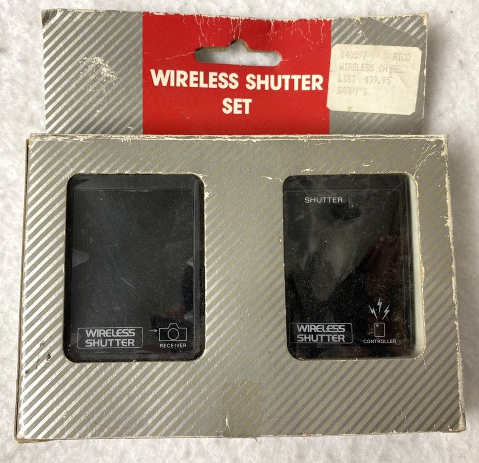 NEW OLD STOCK CAMERA WIRELESS SHUTTER SET,RICOH,MIRAI,FF-7,XRM,SHORTMASTER,GIFT! - Image 3 of 4