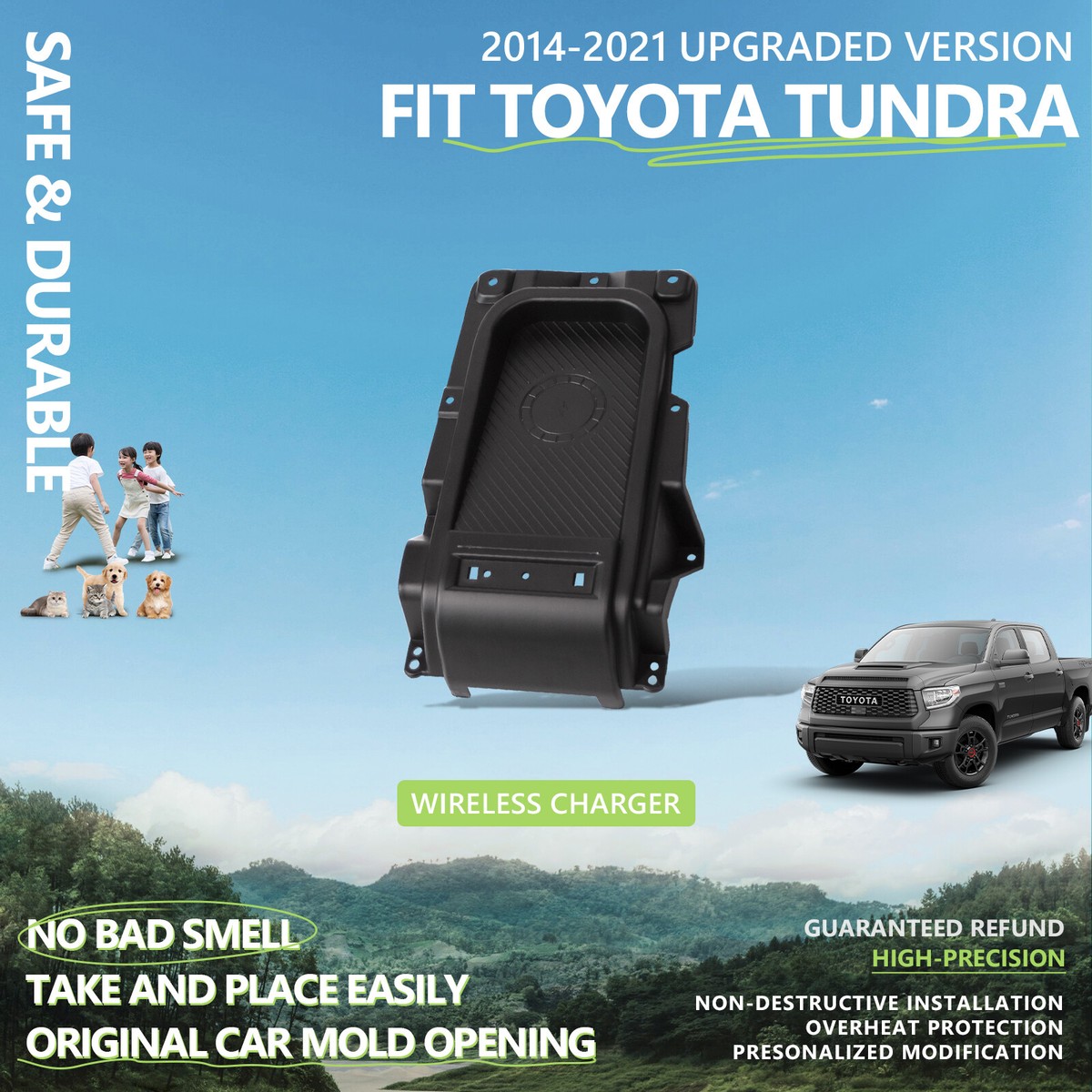 Charging Pad 2021 Toyota Tundra Wireless Charger Toyota Tundra