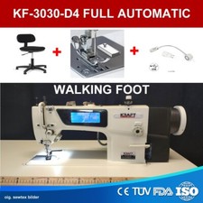 Polster Ledern&auml;hmaschine  KF0303-D4 mit Fadenabscheider FULL AUTOM. + Aufgebaut