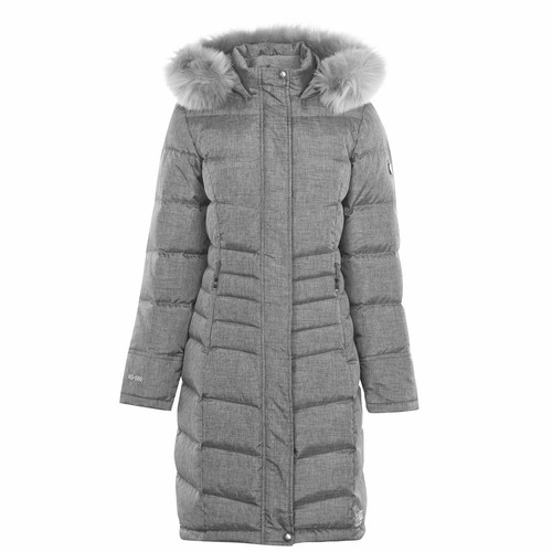 Karrimor Long Down Jacket Ladies Coat 