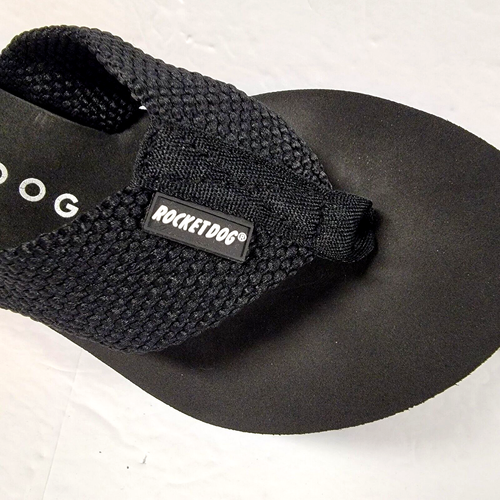 Rocket Dog Crush Rainbow Black Platform Flip Flop Sandals Womens 11M NIOB PRIDE - 第 9/13 張圖片
