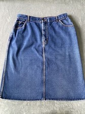 Vintage 90 s P.S. Gitano Denim Skirt Women s Sz 10