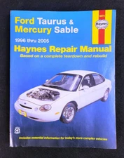 1996-2005 Ford Taurus & Mercury Sable Haynes Shop Repair Manual Book 36075