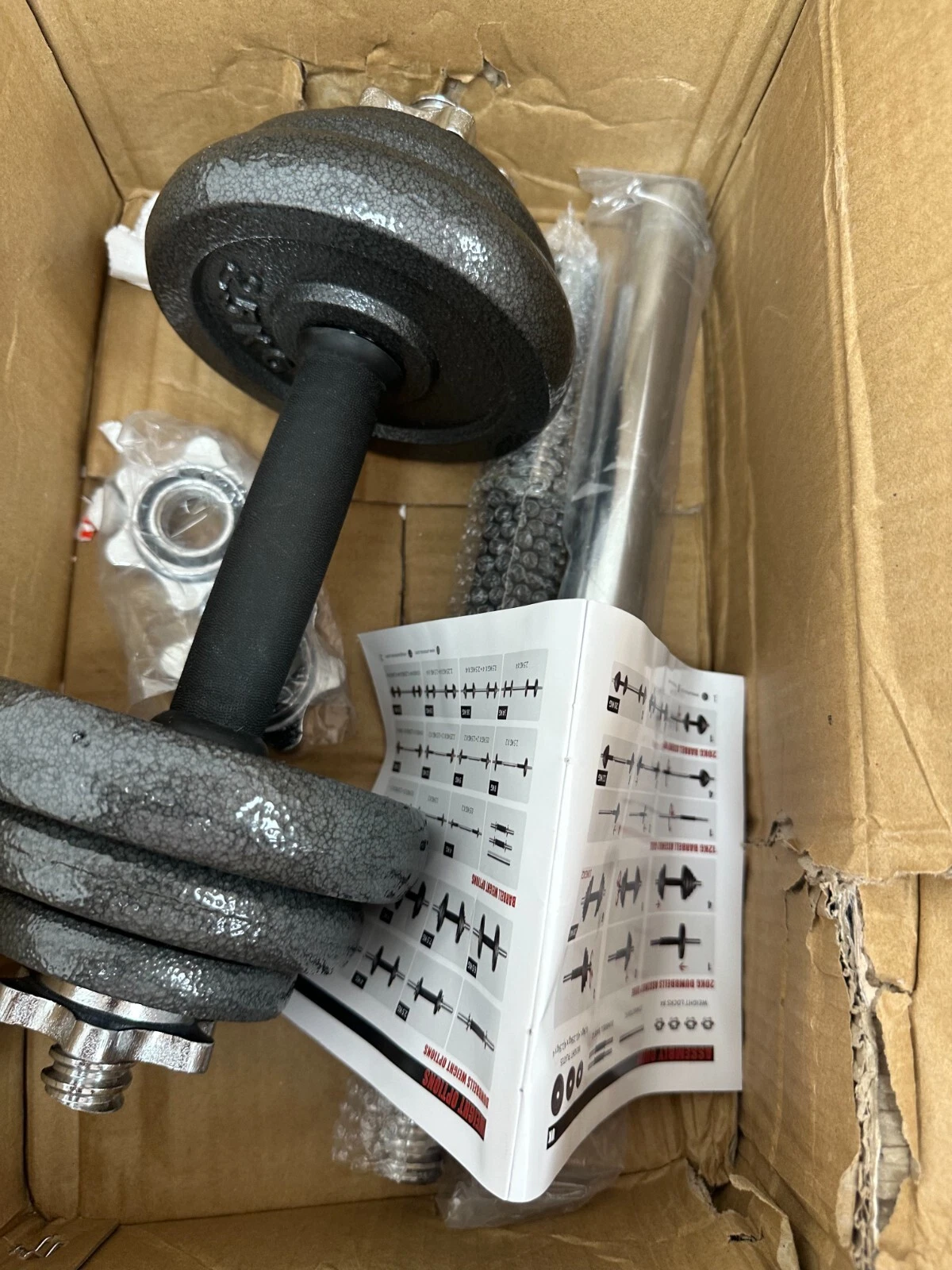 Amonax dumbbells set