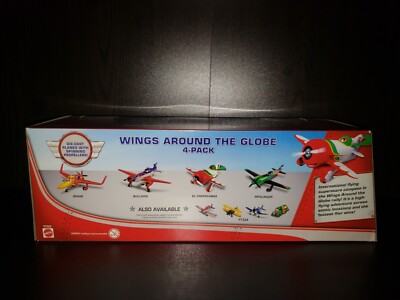 Disney Pixar Planes Wings Around the Globe 4 pack 2012 Target