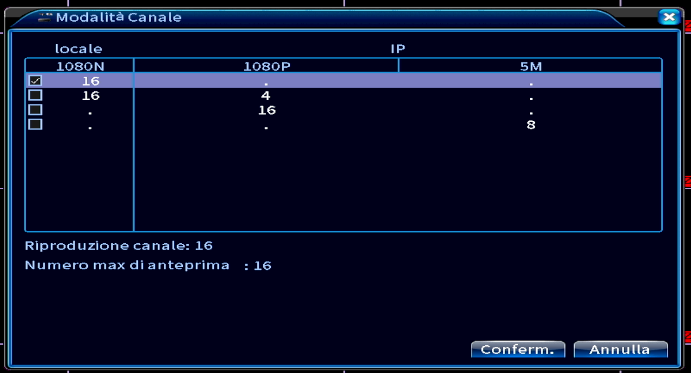 DVR 16 Canali Ibrido 6-in-1 - Supporta AHD, TVI, CVI, IP, HDMI, Cloud, Per Videosorveglianza - Foto 10