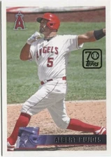 2021 Topps Series 1 ALBERT PUJOLS 70 Years of Topps Baseball - LA  ANGELS - #46