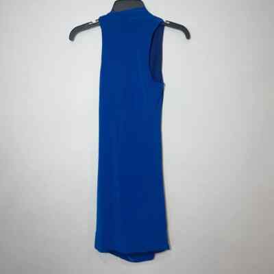 Helmut Lang Blue Bodycon Mini Dress Womens Petite TP Sleeveless Ruched Cowl | eBay Helmut Lang Blue Bodycon Mini Dress Womens Petite TP Sleeveless Ruched Cowl | eBay