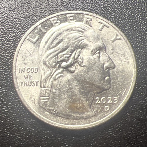 2023-P Bessie Coleman Quarter Error - Collar Clash / Misalignment / Off Center - Picture 2 of 2