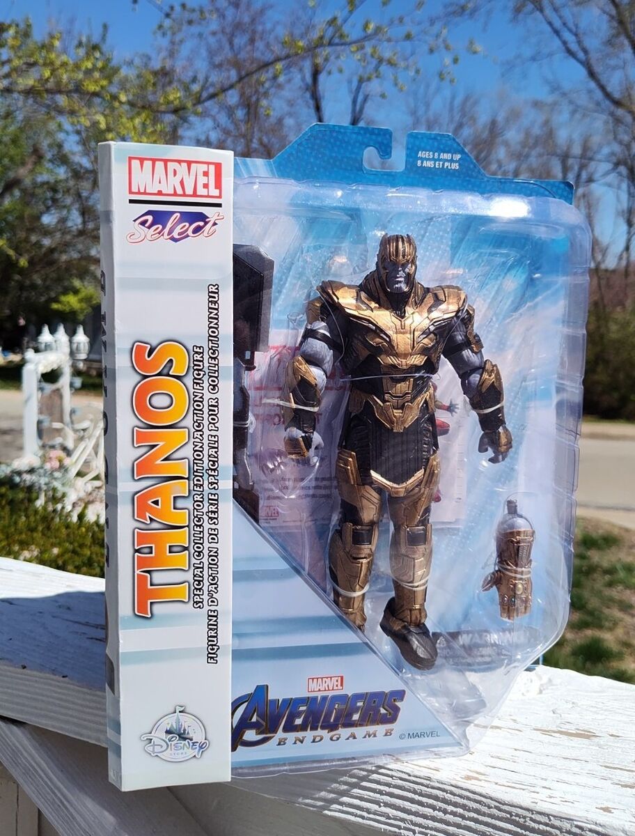 New Marvel Select Avengers Endgame Thanos Collector Edition Figure  461014219220