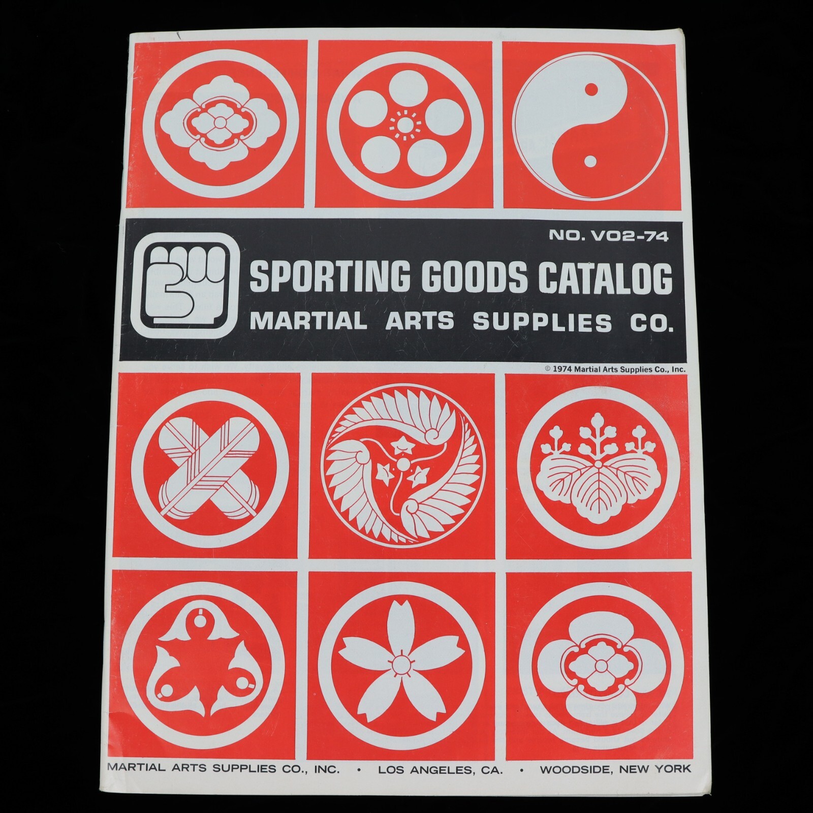 Vtg Martial Arts Supplies Catalog 1974 Kung Fu Karate Taekwondo Book