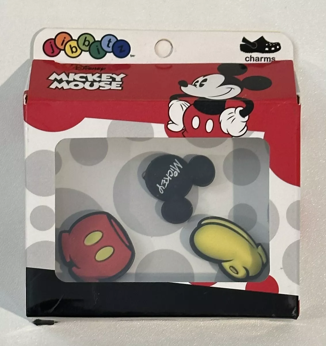 Mickey Mouse Shoe Decorations, Charms Crocs Mickey Mouse