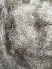 Icelandic Wool Top Roving / 12 Oz !! Brown