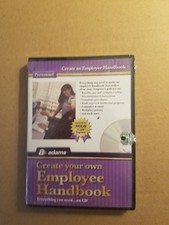Adams Create Your Own Employee Handbook CD - Brand NEW
