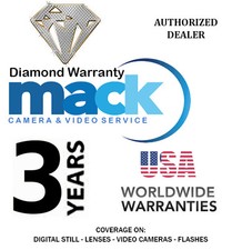 MACK 3YR Diamond Warranty for Digital Still,Video, Lens, Flash Under 2500 1313