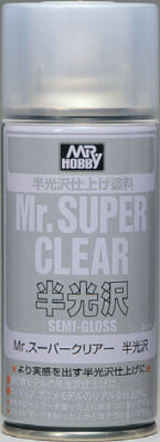 Mr Hobby - Gunze B-516 - Mr. Super Clear Semi-Gloss Spray (170 ml) - Neu