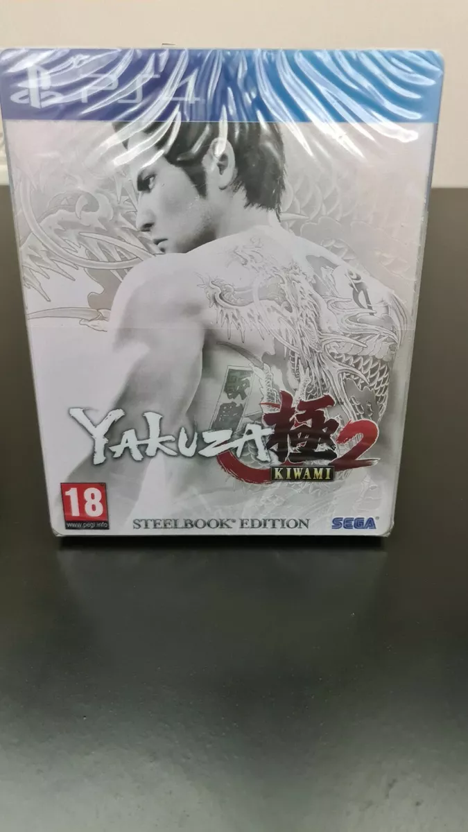 Yakuza kiwami steelbook best sale edition playstation 4