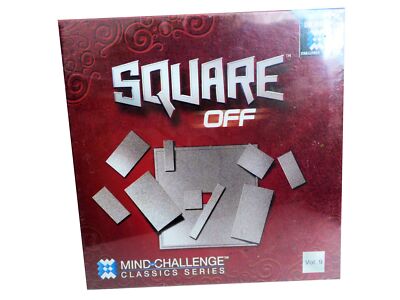 Mind Challenge  ''Square Off '' Nur 9 Teile und doch so vertrakt! Dr.Wood