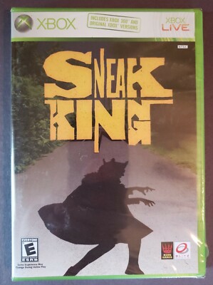 S☆KING SNEAK KING ~ (XBOX) XBOX 360 ~ BURGER KING EXCLUSIVE
