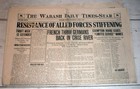 Wabash, IN Daily Times-Star, June 1, 1918 - Allied Forces Resistance Stiffening