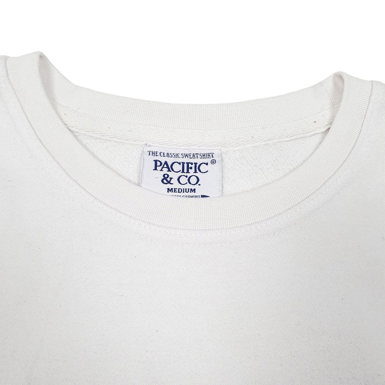 PACIFIC & CO Crewneck Savannah Georgia USA Spellout College Jumper Sweatshirt M image 2