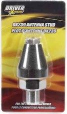 Driver Extreme DRX-2390 Black CB Radio Heavy Duty Antenna Stud Mount for 3/8"x24