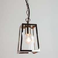 Astro Lighting 7113 Calvi Outdoor Pendant Light In Polished Nickel Lantern Astro Lighting 7113 Calvi Outdoor Pendant Light In Polished Nickel Lantern